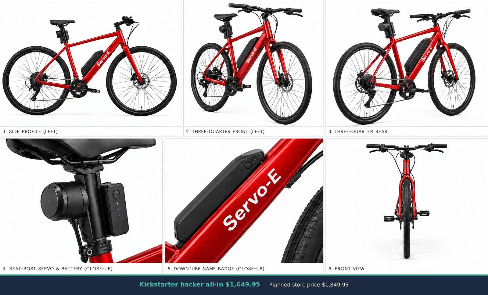 Servo-E product rendering