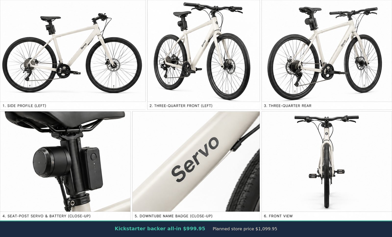 Servo product rendering