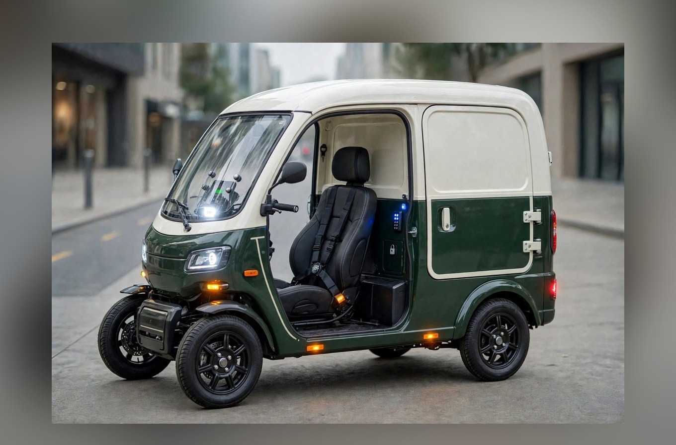 Trans-Porter™ enclosed cargo quad (rendering)